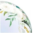 balon foliowy biale roze qualatex bubbles 24 orb