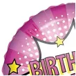 balon foliowy birthday girl rozowy procos 18 rnd