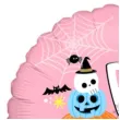 balon foliowy boo duch i dynia grabo 18 rnd