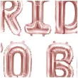 balon foliowy bride to be rozowe zloto partydeco 14 shp