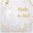 balon foliowy bride to be transparentny tuban 18 rnd