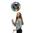 balon foliowy bubbly thank you amscan 18 rnd