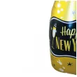 balon foliowy butelka szampana happy new year sylwester zloto czarny jix 38 shp
