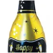 balon foliowy butelka szampana happy new year sylwester zloto czarny jix 38 shp