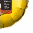 balon foliowy butelka whisky zloty 18 rnd