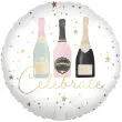 balon foliowy celebrate szampan bialy procos 18 rnd