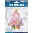 balon foliowy choinka merry christmas prezenty mix partypal 32 shp
