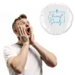 balon foliowy chrzest swiety w ramce bialo blekitny 18 rnd