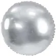 balon foliowy classic srebrny partydeco 31 rnd