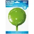 balon foliowy classic zielony metalik godan 18 rnd