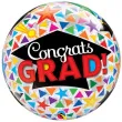 balon foliowy congrats grad caps qualatex bubbles 22 orb