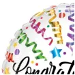 balon foliowy congratulations qualatex 18 rnd