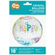 balon foliowy crystal urodzinowy godan 18 orb
