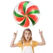 balon foliowy cukierek lizak czerwono zielony partydeco 14 rnd