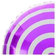 balon foliowy cukierek lizak spirala fioletowy arpex 18 rnd
