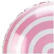 balon foliowy cukierek lizak spirala rozowy jasny arpex 18 rnd