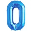 balon foliowy cyfra 0 blekitny oem 38 dgt