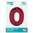 balon foliowy cyfra 0 czerwony godan 36 dgt