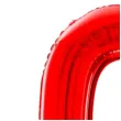 balon foliowy cyfra 0 czerwony grabo 26 dgt
