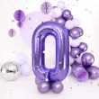 balon foliowy cyfra 0 fioletowy partypal 39 dgt