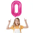 balon foliowy cyfra 0 fuksja partypal 16 dgt