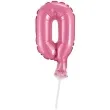 balon foliowy cyfra 0 micro rozowy godan 5 dgt
