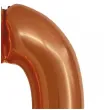 balon foliowy cyfra 0 miedziany godan 30 dgt