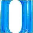balon foliowy cyfra 0 niebieski partypal 16 dgt