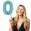 balon foliowy cyfra 0 niebieski pastel grabo 26 dgt