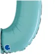 balon foliowy cyfra 0 niebieski pastel grabo 26 dgt