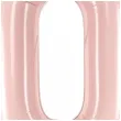 balon foliowy cyfra 0 pastel rozowy jasny partydeco 34 dgt