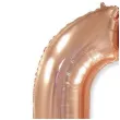 balon foliowy cyfra 0 rozowe zloto flexmetal 34 dgt