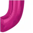 balon foliowy cyfra 0 rozowy ciemny godan 36 dgt