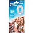 balon foliowy cyfra 0 srebrny godan 14 dgt
