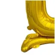balon foliowy cyfra 0 stojaca zloty godan 29 dgt