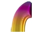 balon foliowy cyfra 0 teczowy funny fashion 40 dgt