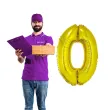 balon foliowy cyfra 0 zloty dekoracjepolska 16 dgt