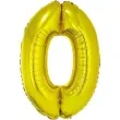balon foliowy cyfra 0 zloty godan 14 dgt