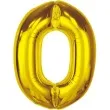 balon foliowy cyfra 0 zloty godan 36 dgt