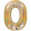 balon foliowy cyfra 0 zloty grabo 40 dgt