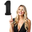 balon foliowy cyfra 1 czarny funny fashion 40 dgt