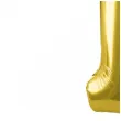 balon foliowy cyfra 1 jasnozloty partydeco 34 dgt