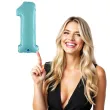 balon foliowy cyfra 1 niebieski pastel grabo 26 dgt