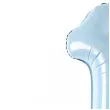 balon foliowy cyfra 1 pastel blekitny partydeco 34 dgt