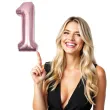 balon foliowy cyfra 1 rozowe zloto dekoracjepolska 39 dgt