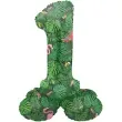 balon foliowy cyfra 1 stojaca hawajskie party folat 17 dgt