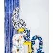 balon foliowy cyfra 1 stojaca panterka folat 28 dgt