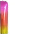 balon foliowy cyfra 1 stojaca teczowy godan 29 dgt