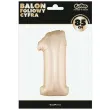 balon foliowy cyfra 1 szampanski godan 34 dgt
