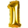 balon foliowy cyfra 1 zloty czakos 14 dgt